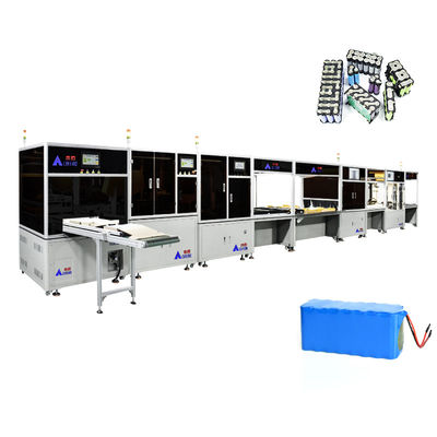acheter 18650/21700 Assemblage automatique du module de batterie au lithium cylindrique et machine de câblage online manufacture