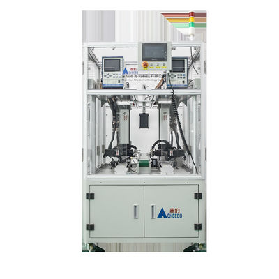 acheter Machine de soudage par points à batterie au lithium de précision à double axe à batterie cylindrique entièrement automatique online manufacture
