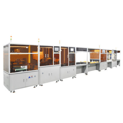 acheter 18650 2170 32650 Piles Soudeuse à point machine pour l'ion de lithium Batterie de la ligne de montage du module de paquet online manufacture