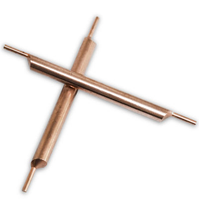 Rod de soudure de cuivre en aluminium excentrique, type baguette de soudage de 18650 batteries bâton d'en cuivre