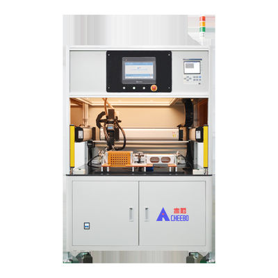 Tête de soudage rotative électrique à double station batterie au lithium précision machine automatique de soudage à point unique